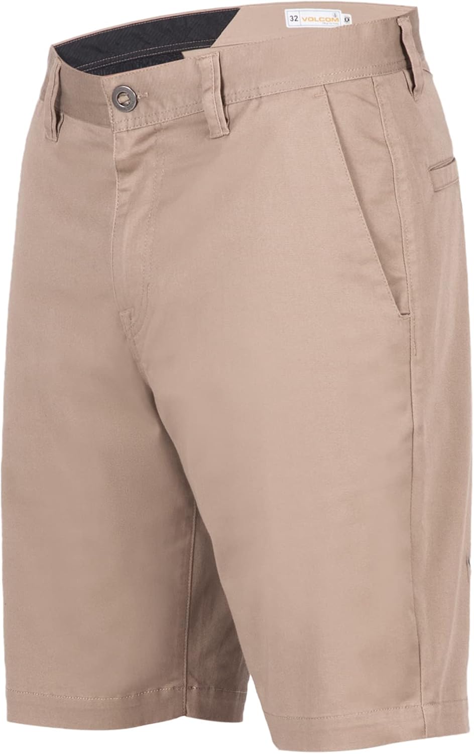 Volcom Men's Frickin Modern Fit Chino Shorts 21", Khaki A, 28