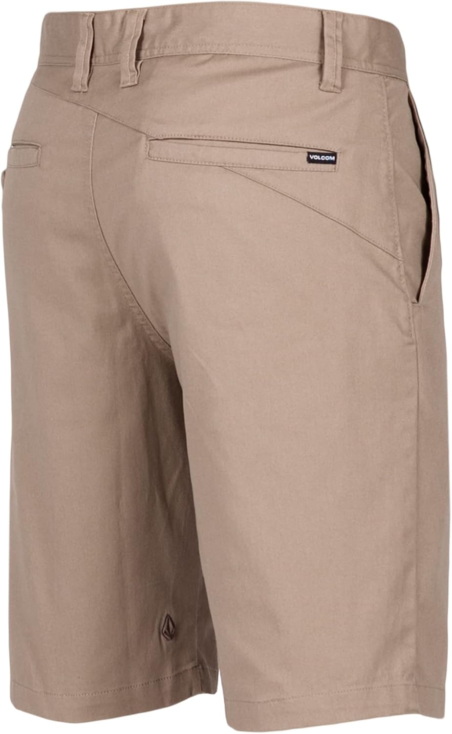 Volcom Men's Frickin Modern Fit Chino Shorts 21", Khaki A, 28