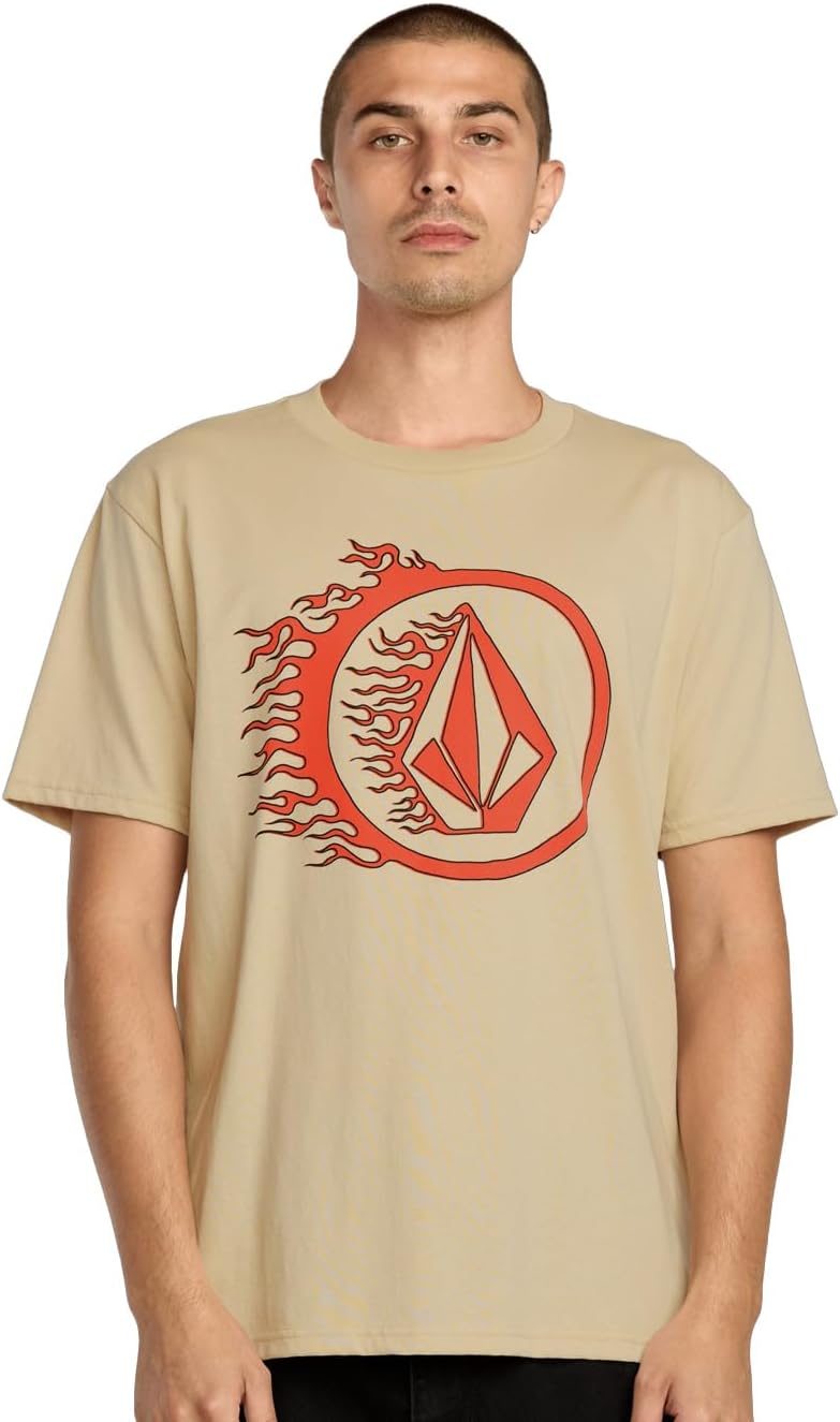 Volcom Men's Circle Stone SST Light Beige