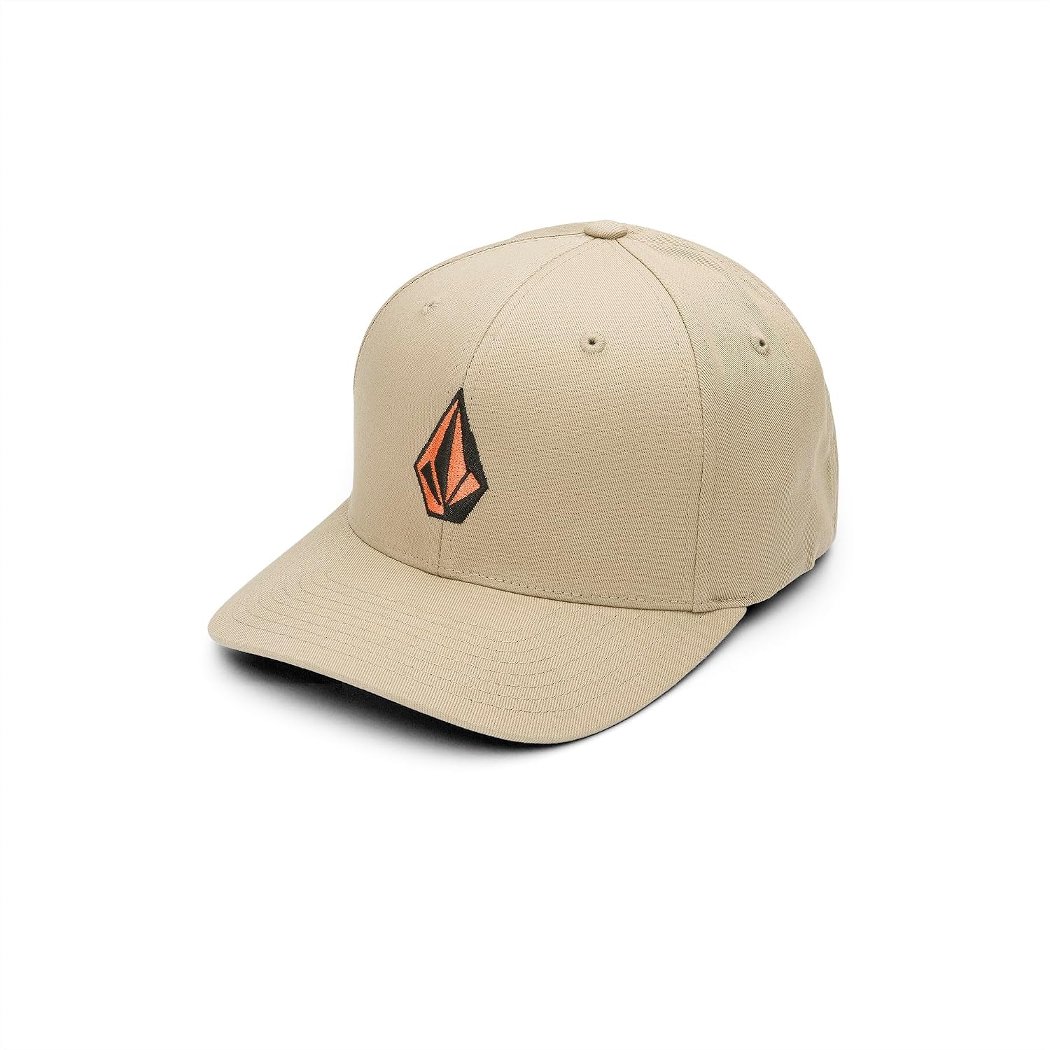 Volcom Men's Full Stone Heather Xfit Hat Light Khaki