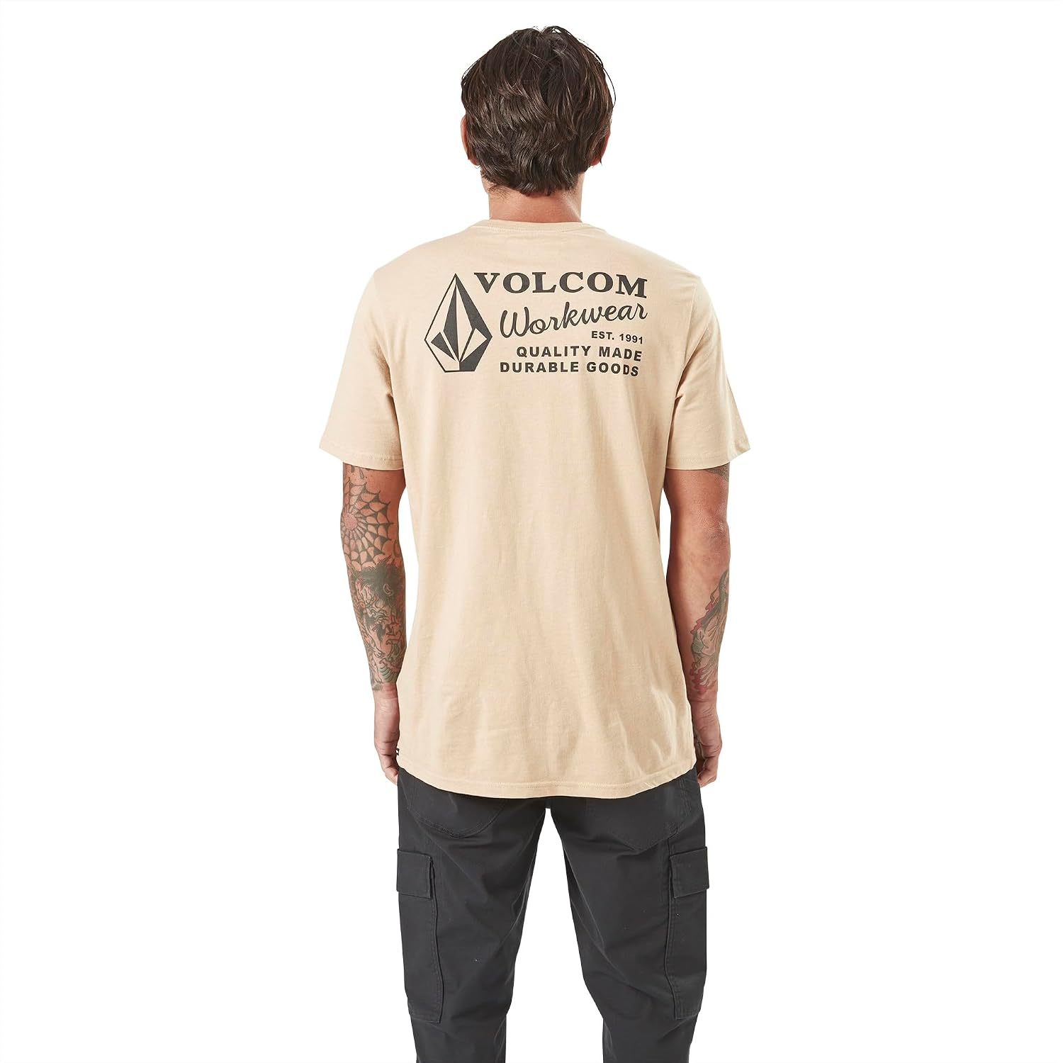 Volcom Men's Pour Choices Short Sleeve Workwear Tee initial