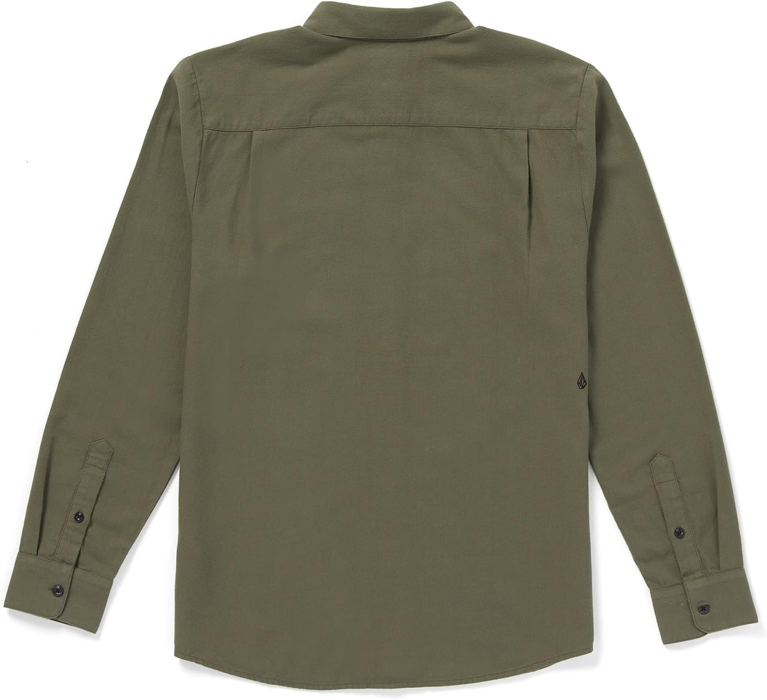 Volcom Men's Caden Plaid Long Sleeve Winter Moss