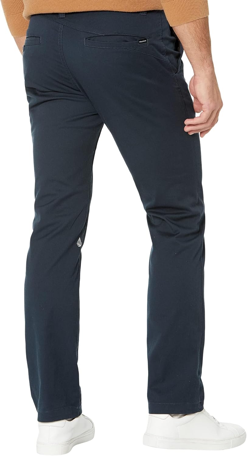 Volcom Men's Frickin Slim Chino Pant Dark Navy