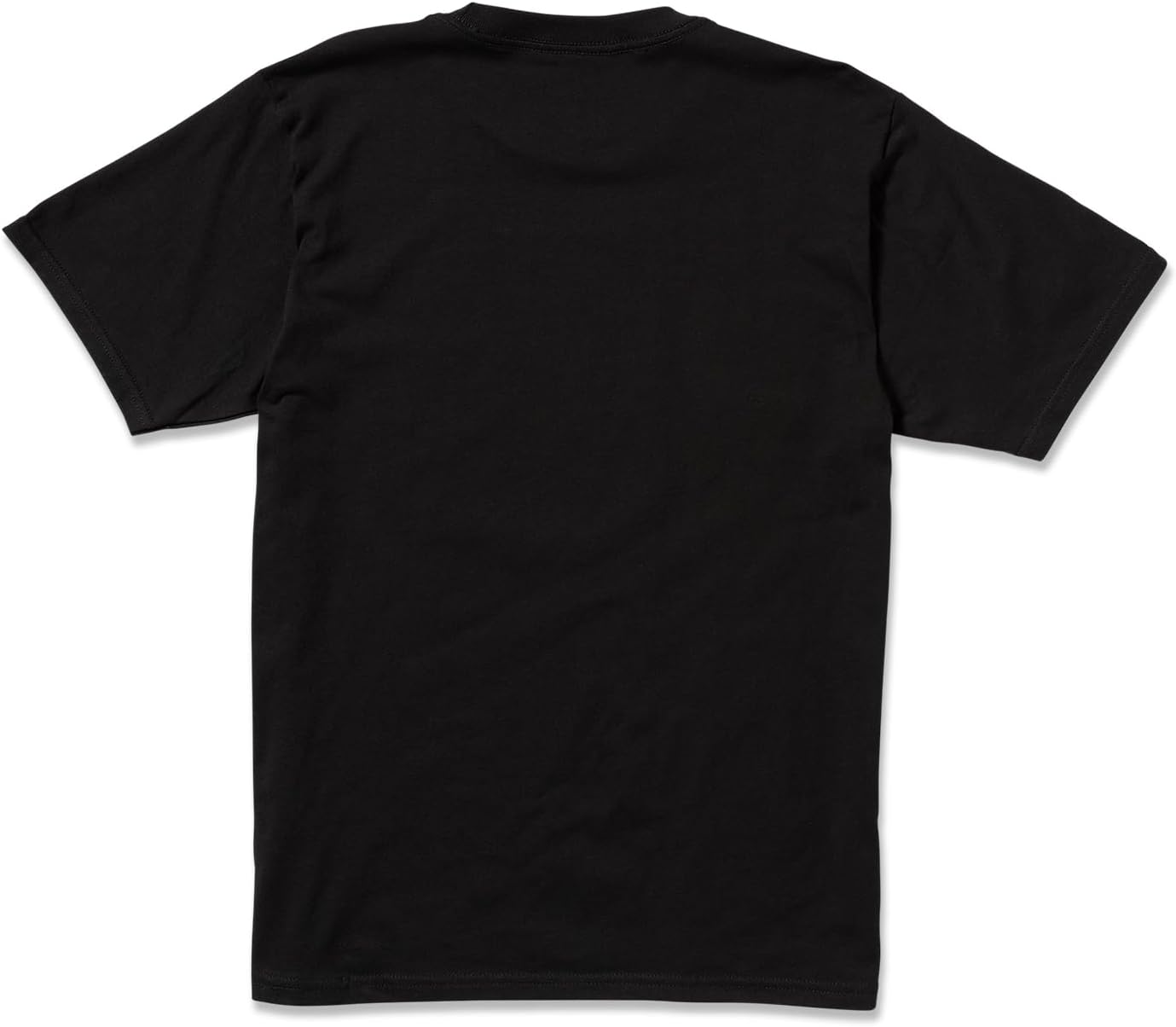 Volcom Men's Stone Fill Short Sleeve T-Shirt – Crewneck Graphic Tee Black Newro