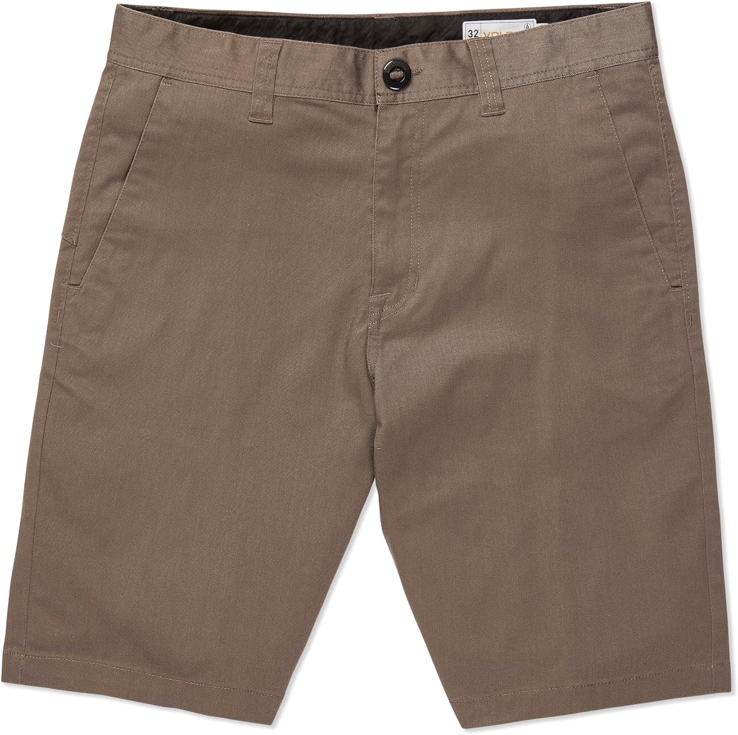 Volcom Men's Modern Fit 21" Chino Short Mushroom C