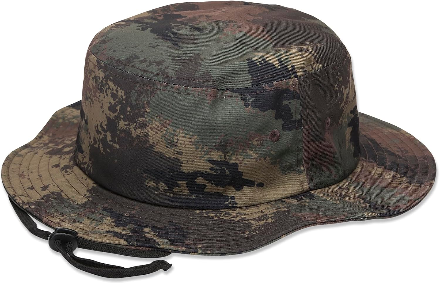 Volcom Men's Froth Bucket Hat – Lightweight Wide Brim Sun Hat Green Combo