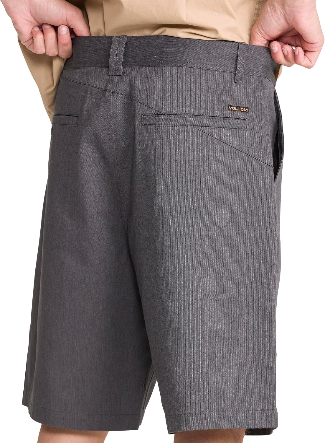 Volcom Men's Volcom Men's Frickin Chino Short Charcoal Heather