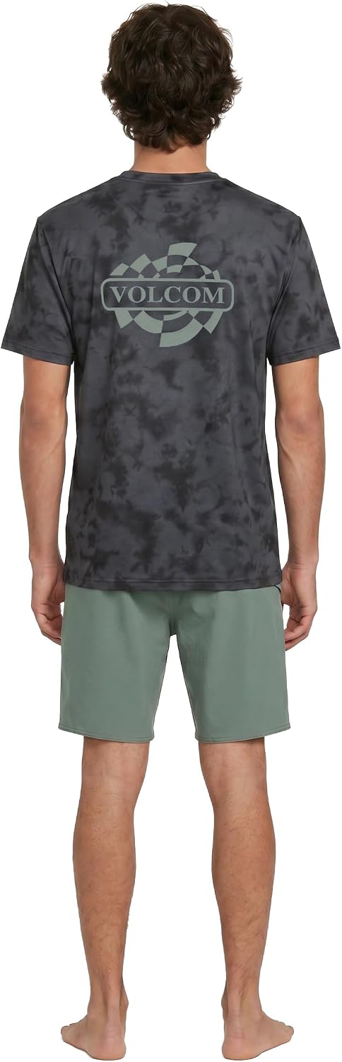 Volcom Deadly Stones Short Sleeve Rashguard Stealth