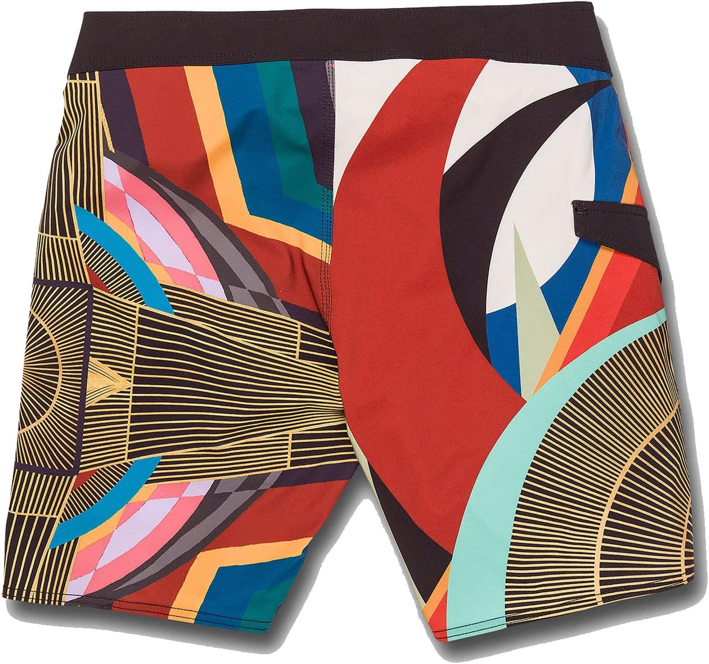 Volcom Men's 19" Mod-Tech Board Shorts- Performance UPF 50+ Sun Protection Quick-Dry Swim Bottoms M-red