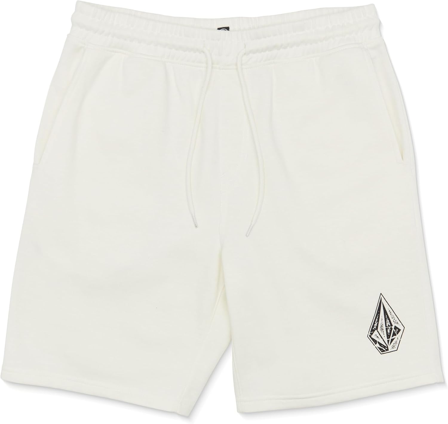 Volcom Men's Frickin Elastic Waist 19" Chino Short Off White Heather