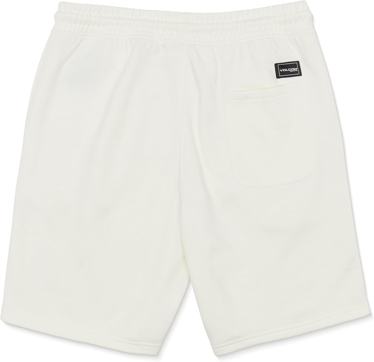 Volcom Men's Frickin Elastic Waist 19" Chino Short Off White Heather