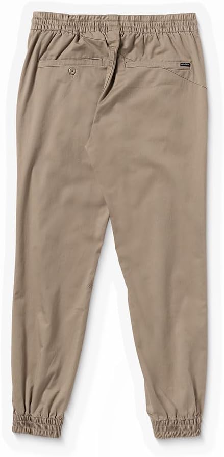 Volcom Men's Frickin Slim Jogger Pant Khaki 2