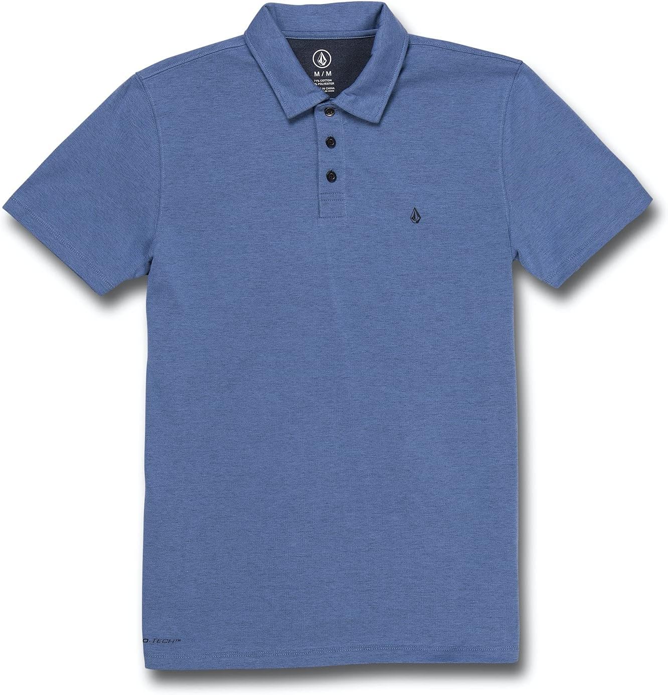 Volcom Men's Wowzer Hazard Performance Golf Polo Riverside