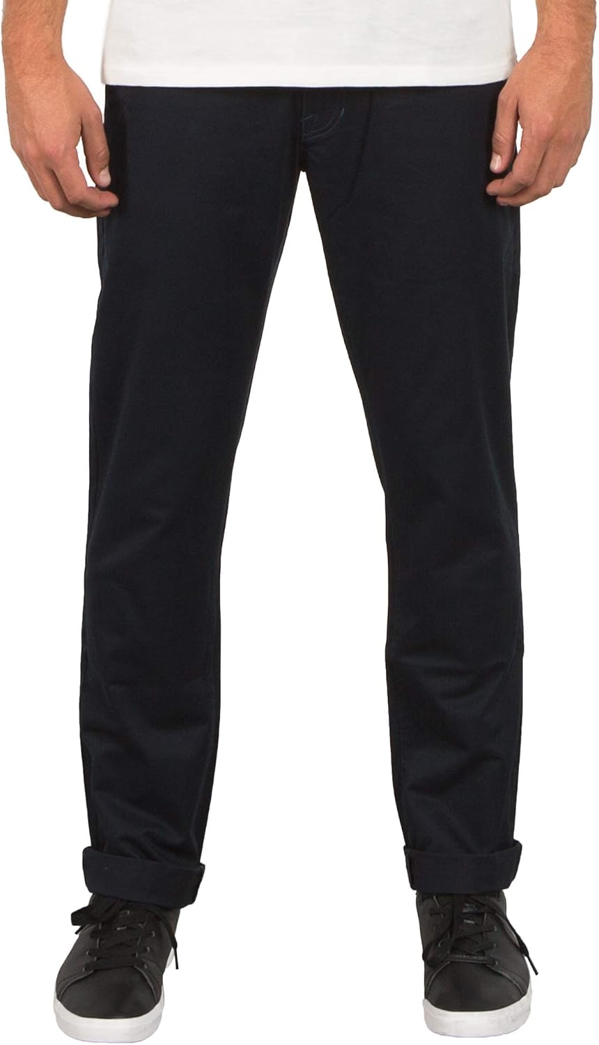 Volcom Men's Frickin Slim Chino Pant Navy