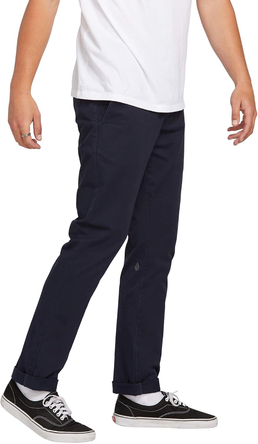Volcom Men's Frickin Slim Chino Pant Navy