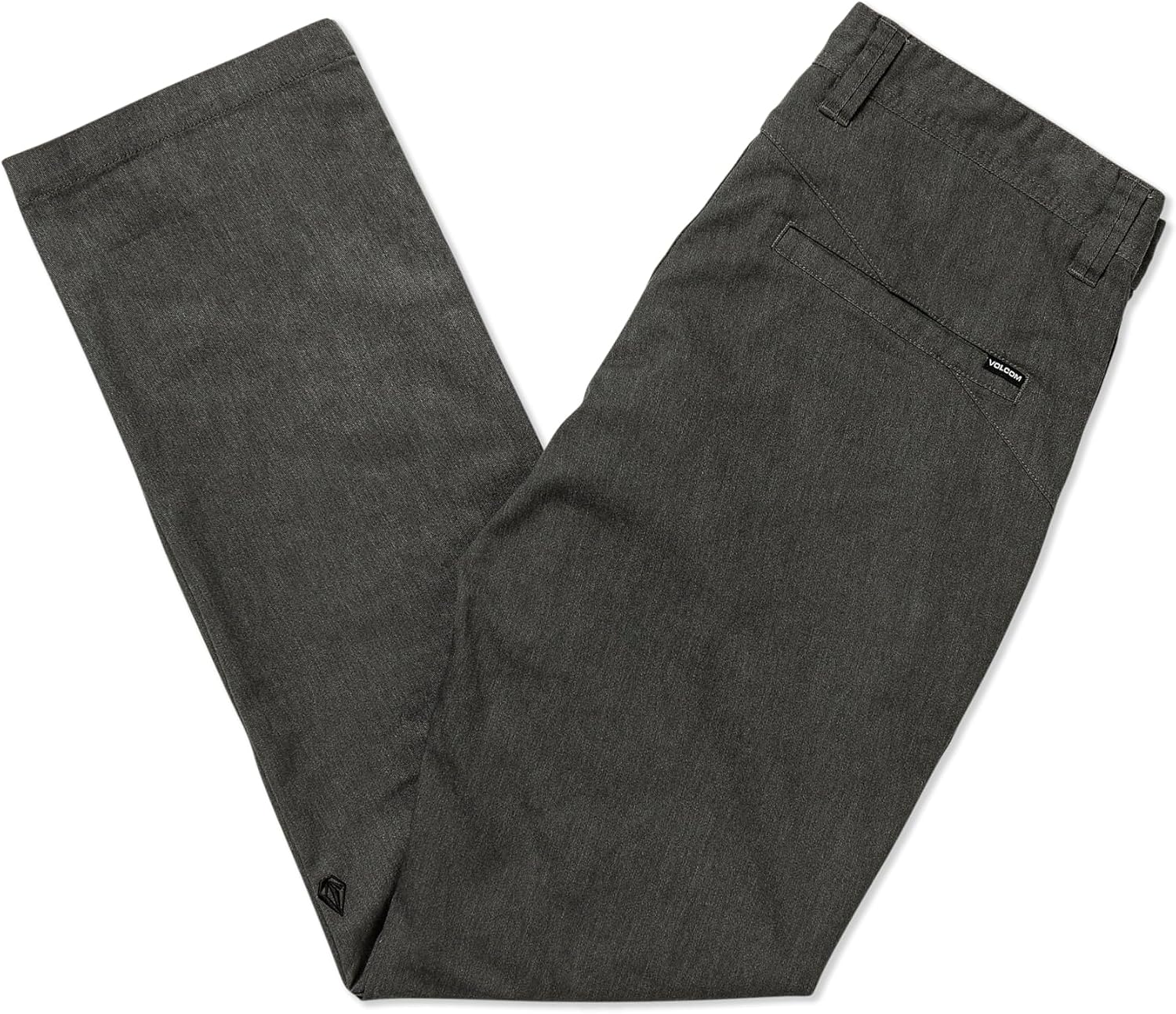 Volcom Men's Frickin Slim Chino Pant Charcoal Heather