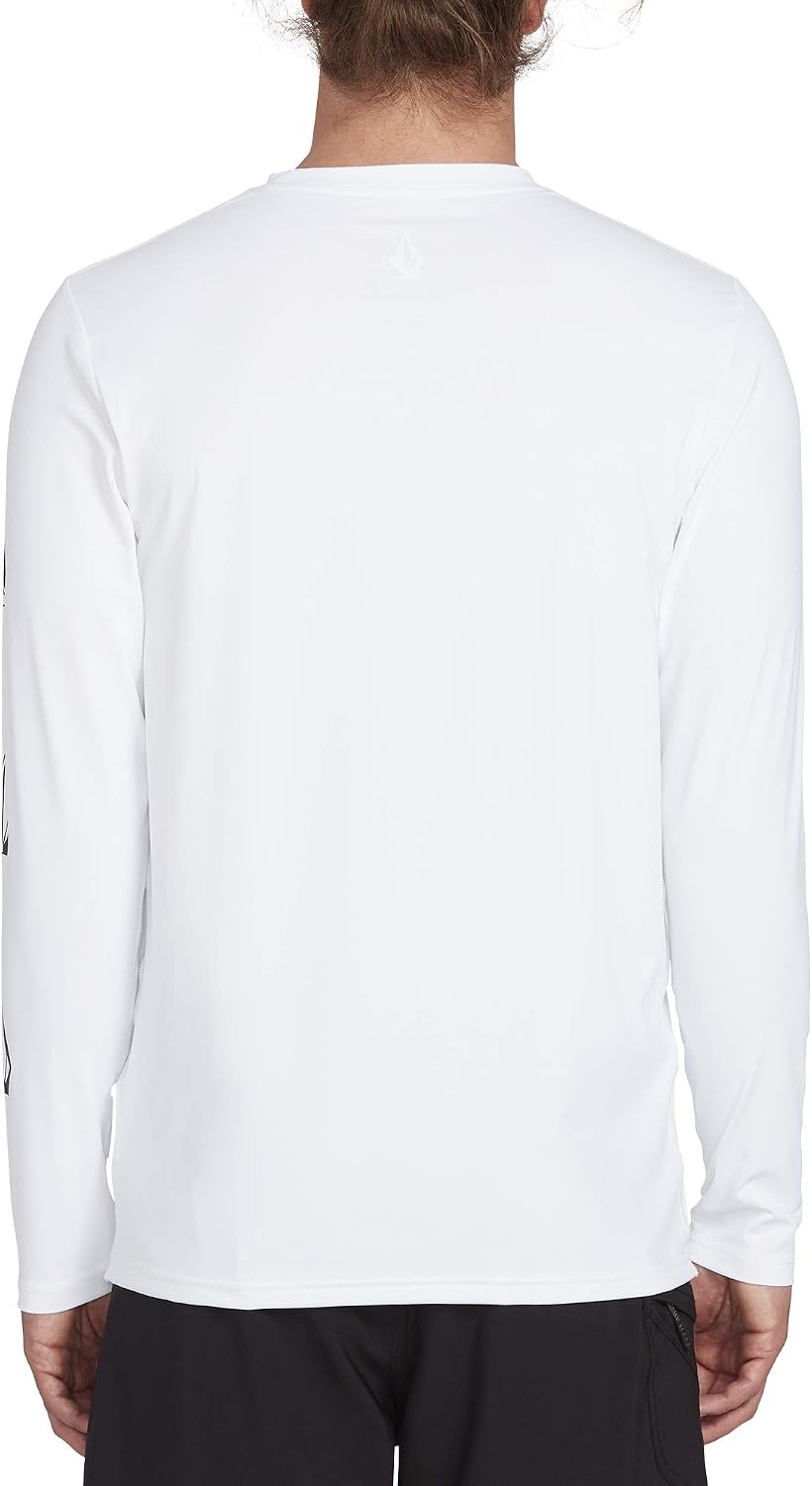Volcom Taunt Loose Fit Long Sleeve Rashguard White