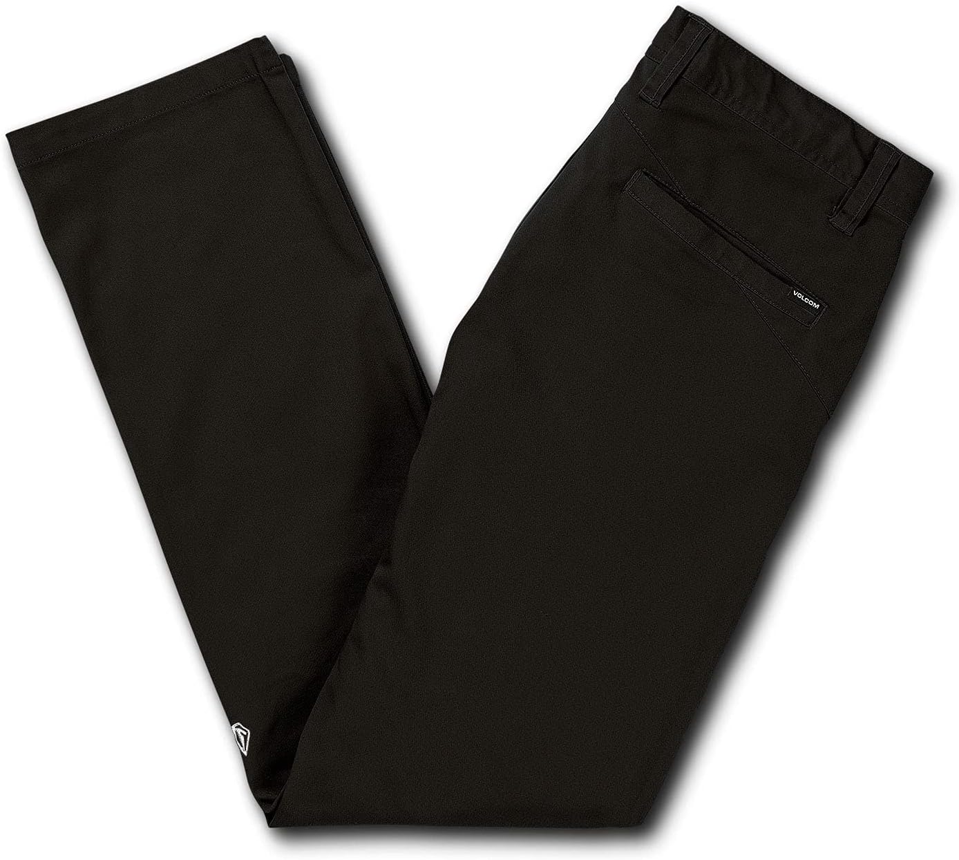 Volcom Mens Frickin Modern Stretch Chino Pant – Everyday Wear Slim Fit Stretch Twill Pants Black