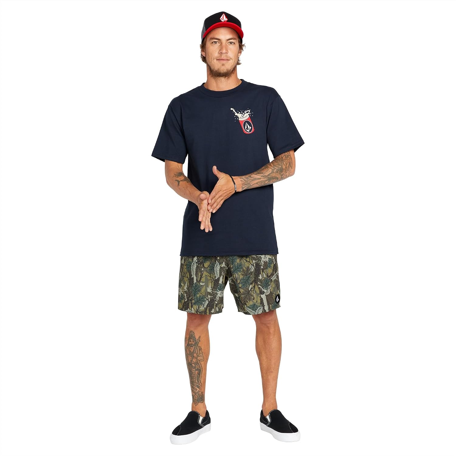 Volcom Men's Sanctorium Trunk 17 Camouflage