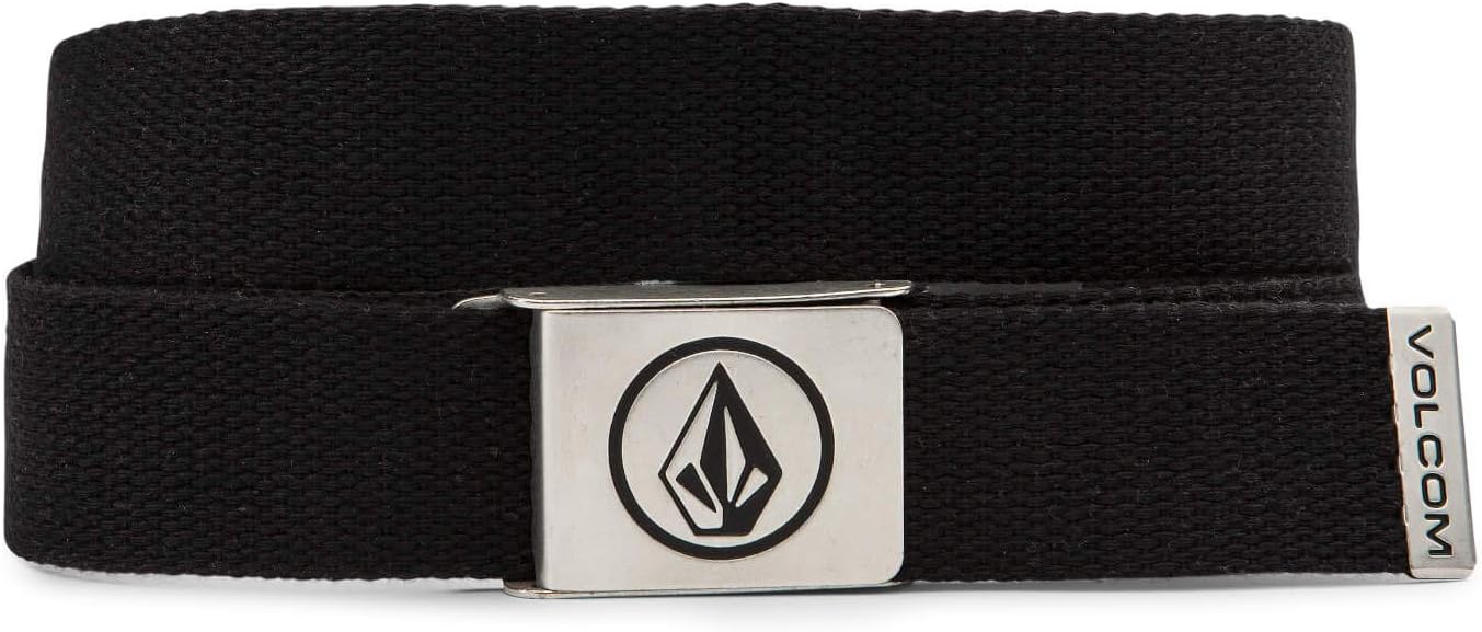 Volcom Men's Circle Web Belt Black