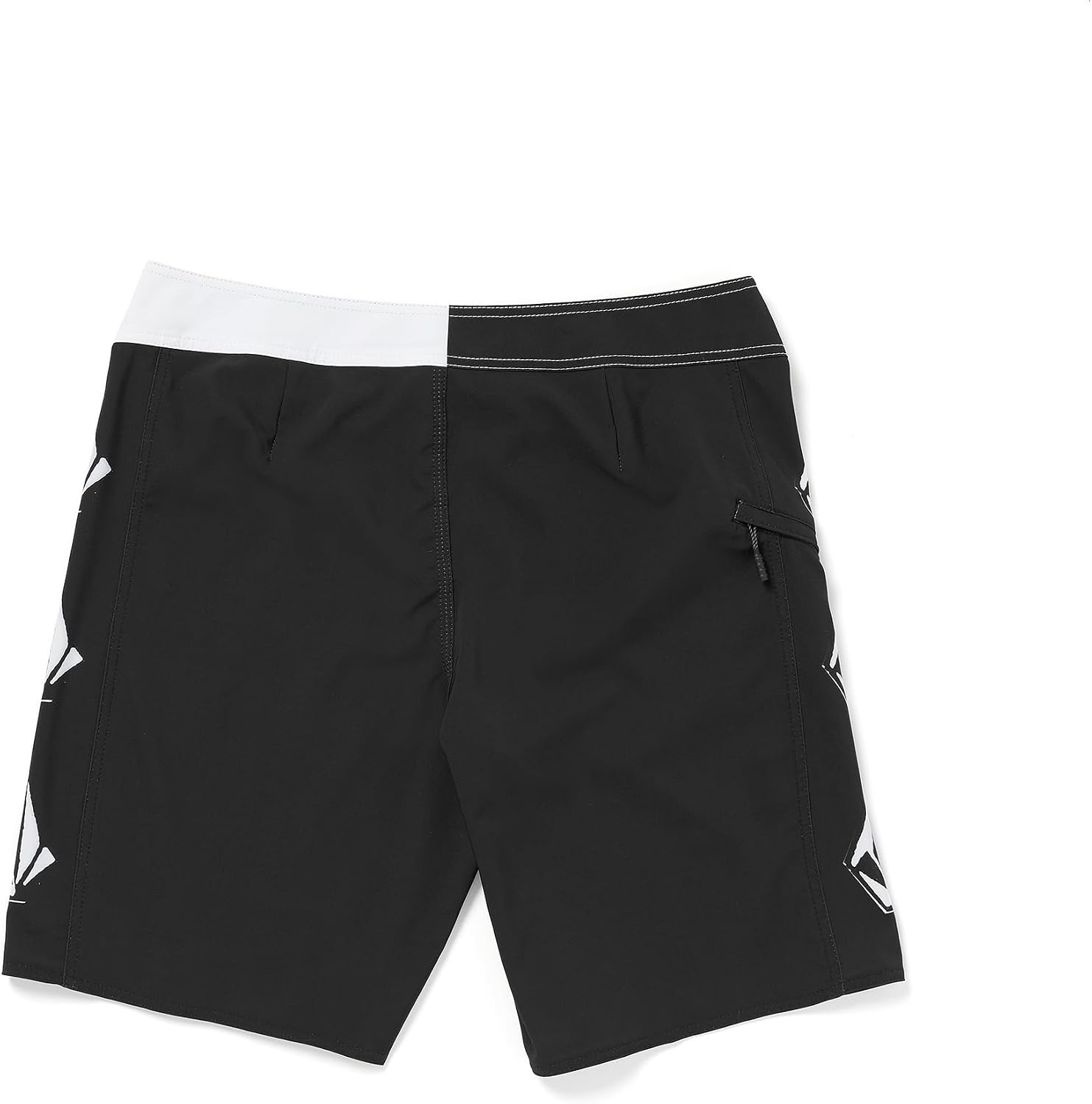 Volcom Men's 19" Mod-Tech Board Shorts- Performance UPF 50+ Sun Protection Quick-Dry Swim Bottoms N-black