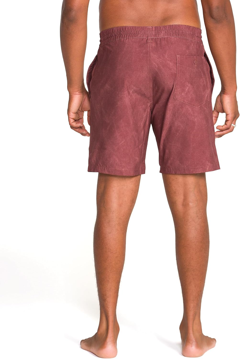 Volcom Men's Steppen Ew 17" Elastic Waist Short Cinnamon Tie