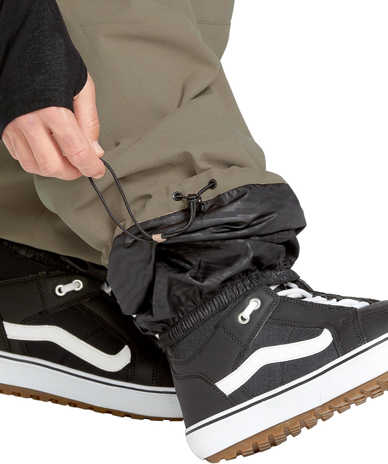 Volcom Men's Shell Snow Billow Pant – 10k Waterproof, Baggy Fit, Breathable 2-layer Chestnut Brown