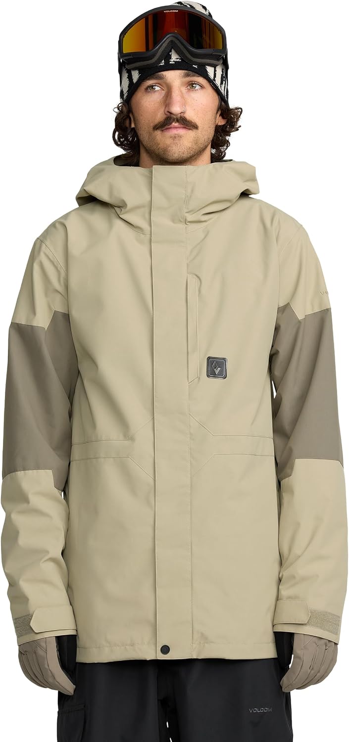 Volcom Men's Primry Insulated Snowboard Winter Ski Jacket Moss Green