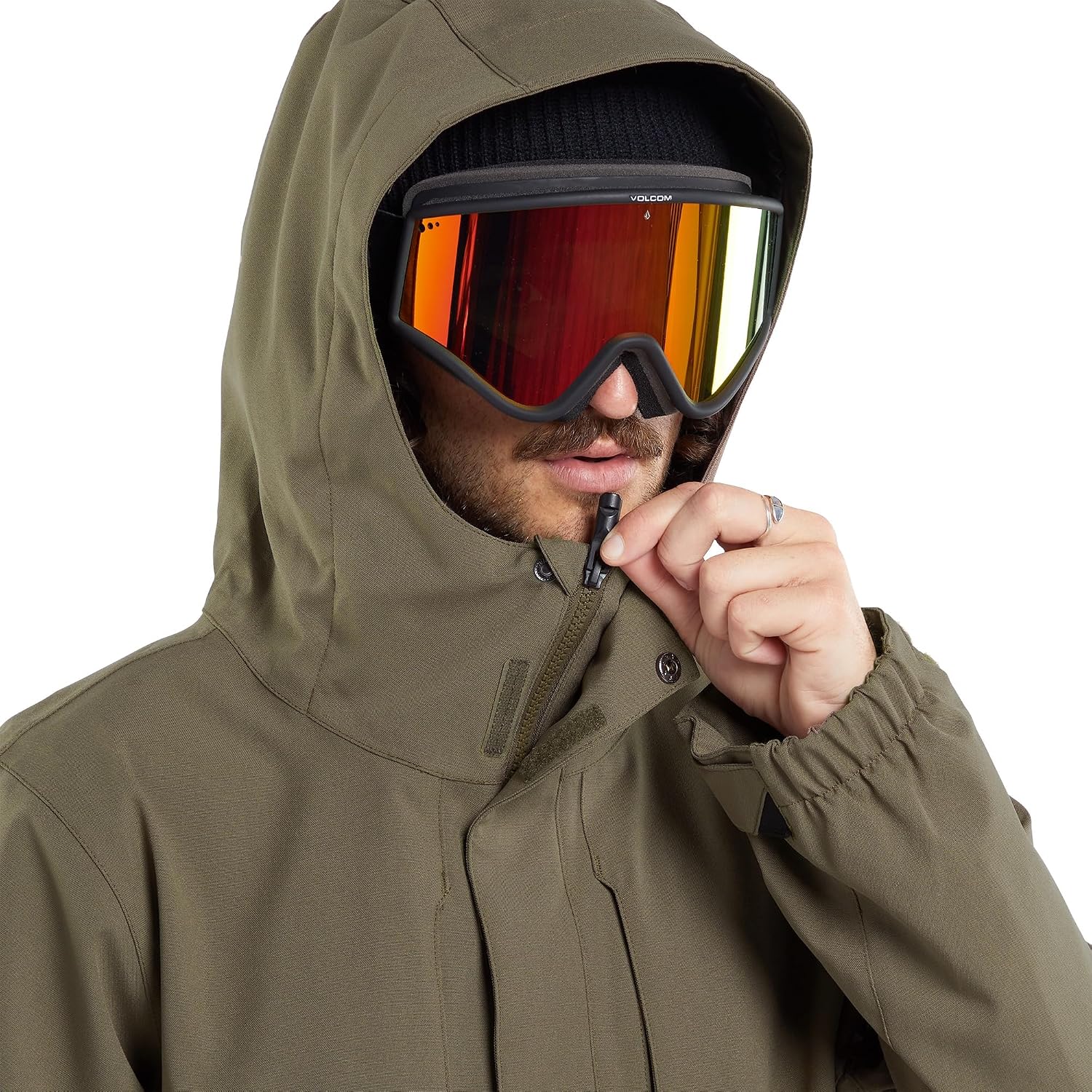 Volcom Men's V.co Op Snowboard Ski Winter Jacket Teak S4