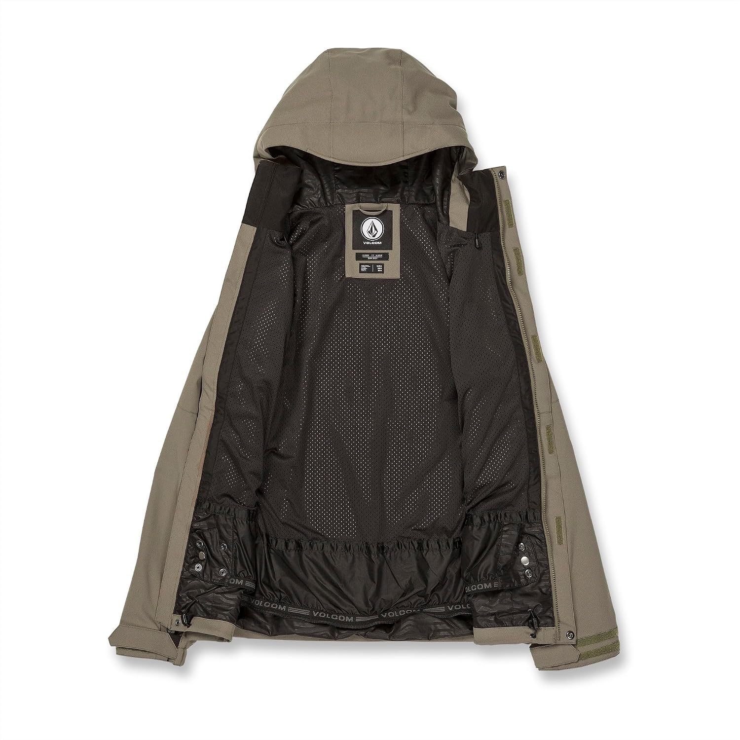 Volcom Men's V.co Op Snowboard Ski Winter Jacket Teak S4