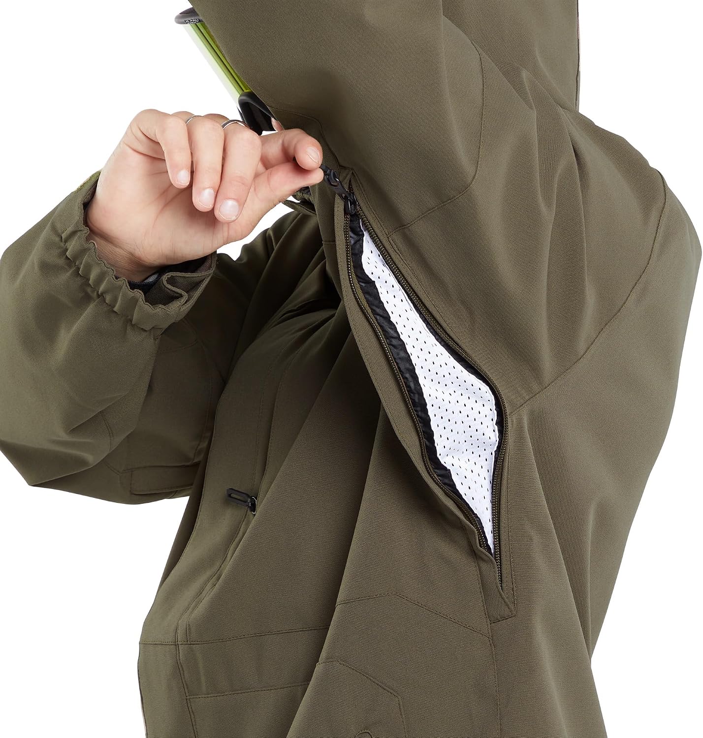 Volcom Men's V.co Op Snowboard Ski Winter Jacket Teak S4