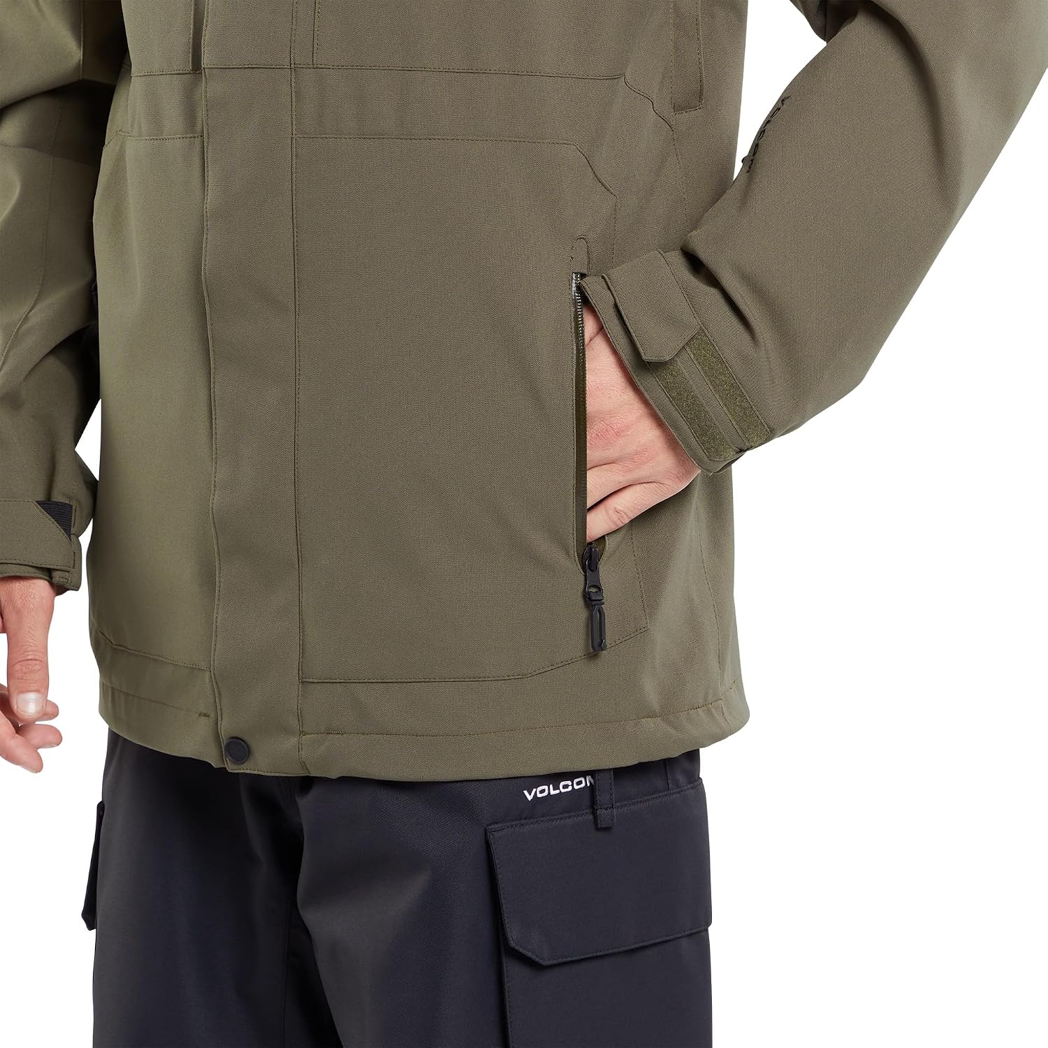 Volcom Men's V.co Op Snowboard Ski Winter Jacket Teak S4