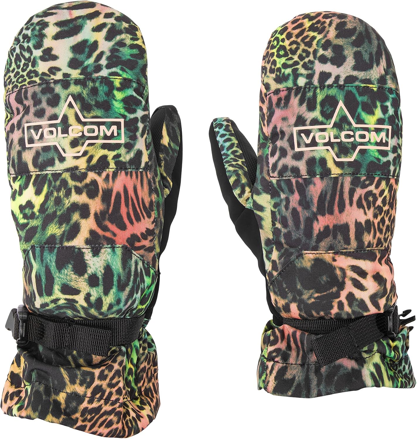Volcom Womens V.Snow Over Snowboard Ski Mitt Acid S5