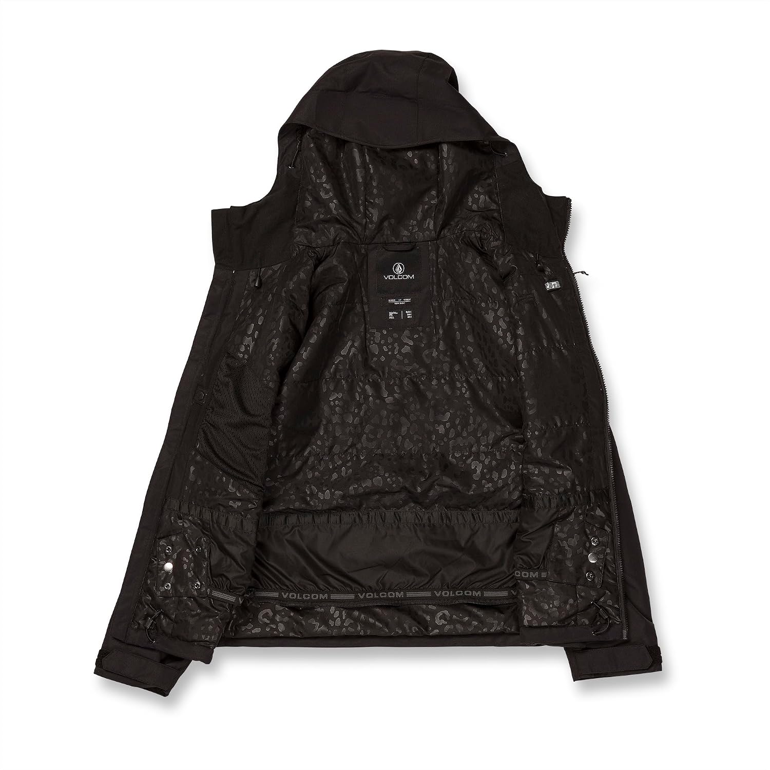 Volcom Women's Lindy Insulated Snowboard Ski Jacket Black S4