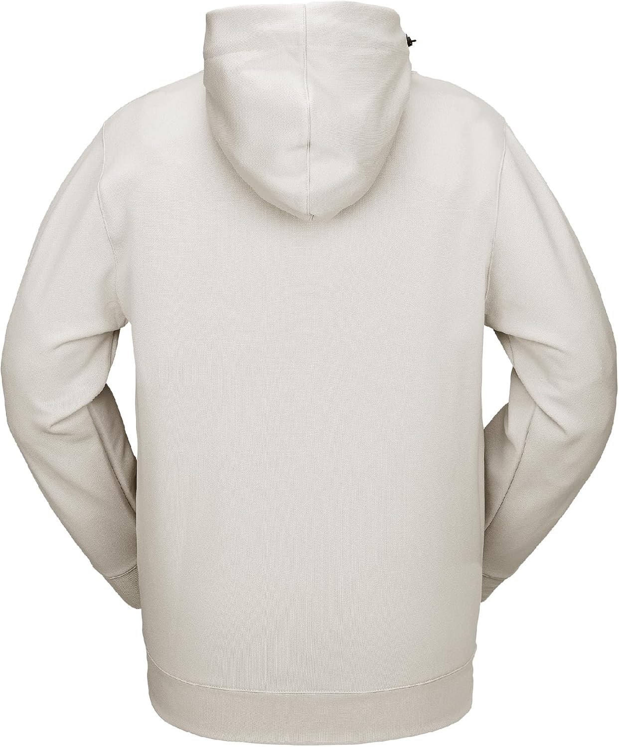 Volcom Men's Hydro Fleece Riding Hoodie – Water-repellent Sweatshirt With Storm Hood & Thumbholes Stone