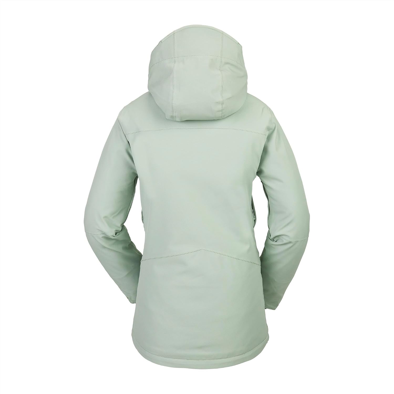 Volcom womens Shelter 3d Stretch Insulated Snowboard Ski Winter Hooded Jacket Sage Frost S4