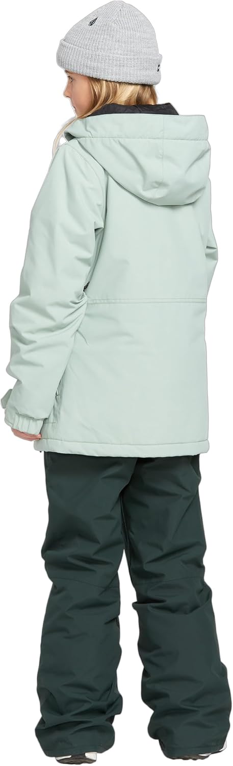 Volcom Boys' Youth Barkley Bib Overall Snowboard Pant Scarab S5
