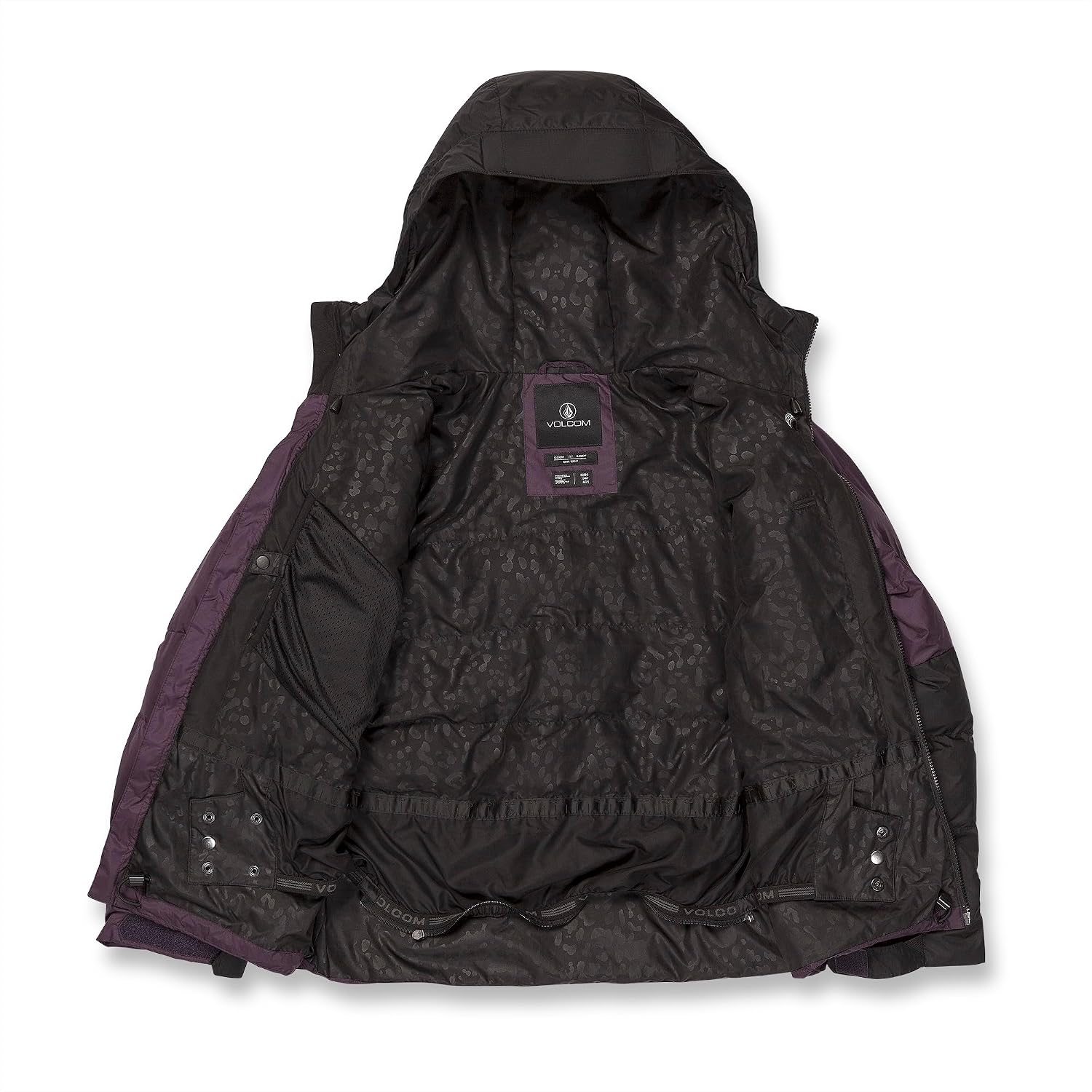 Volcom Women's Puffleup Snowboard Ski Puffer Winter Jacket initial