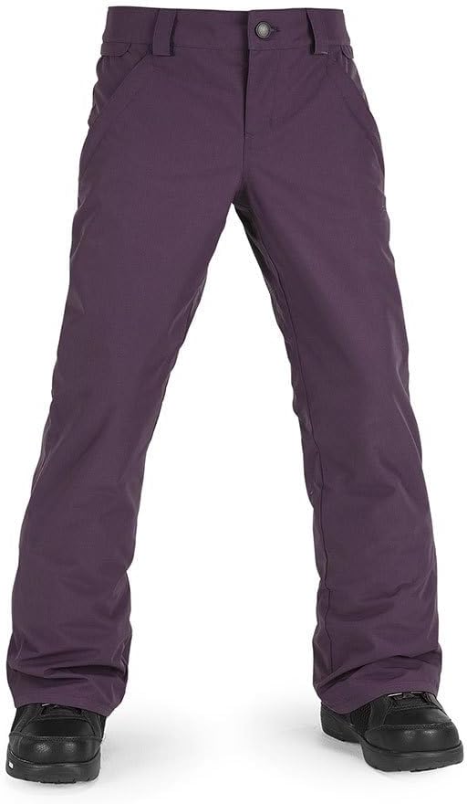 Volcom Girl's Frochickidee Insulated Snowboard Pant Blackberry S4