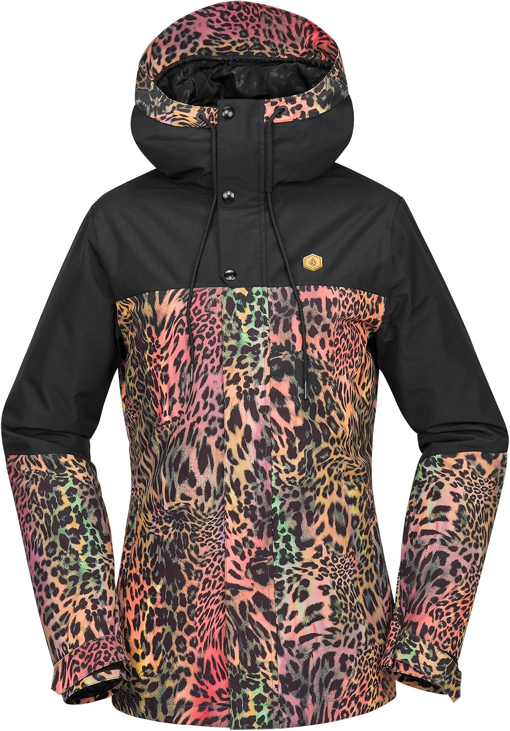 Volcom Women's Bolt Insulated Snowboard Ski Winter Hooded Jacket Acid S5