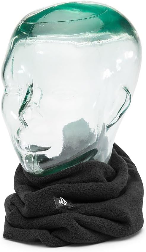 Volcom Women's V-scout Pullover Neck Warmer Hood Snowboard Ski Black S5