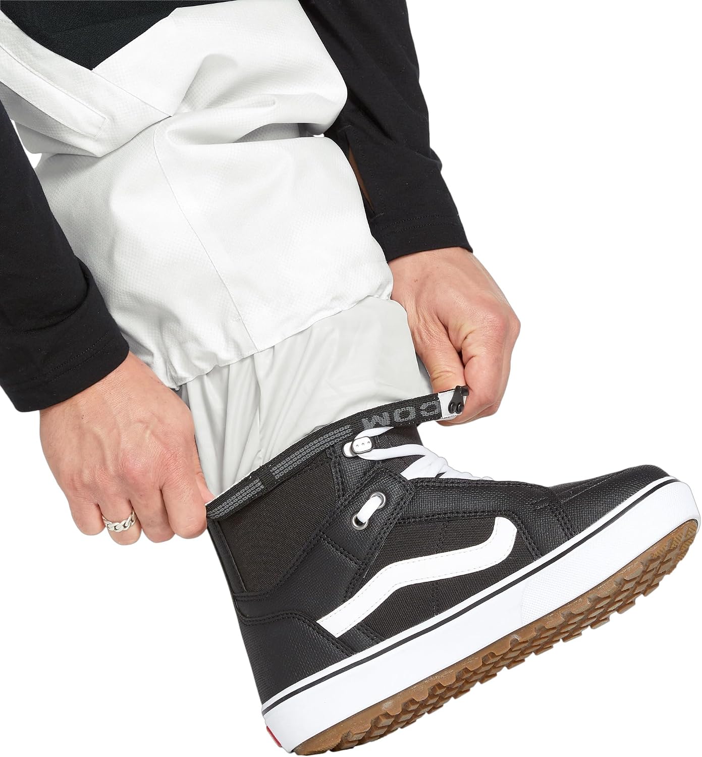 Volcom Men's Shell Snow Billow Pant – 10k Waterproof, Baggy Fit, Breathable 2-layer White Camo