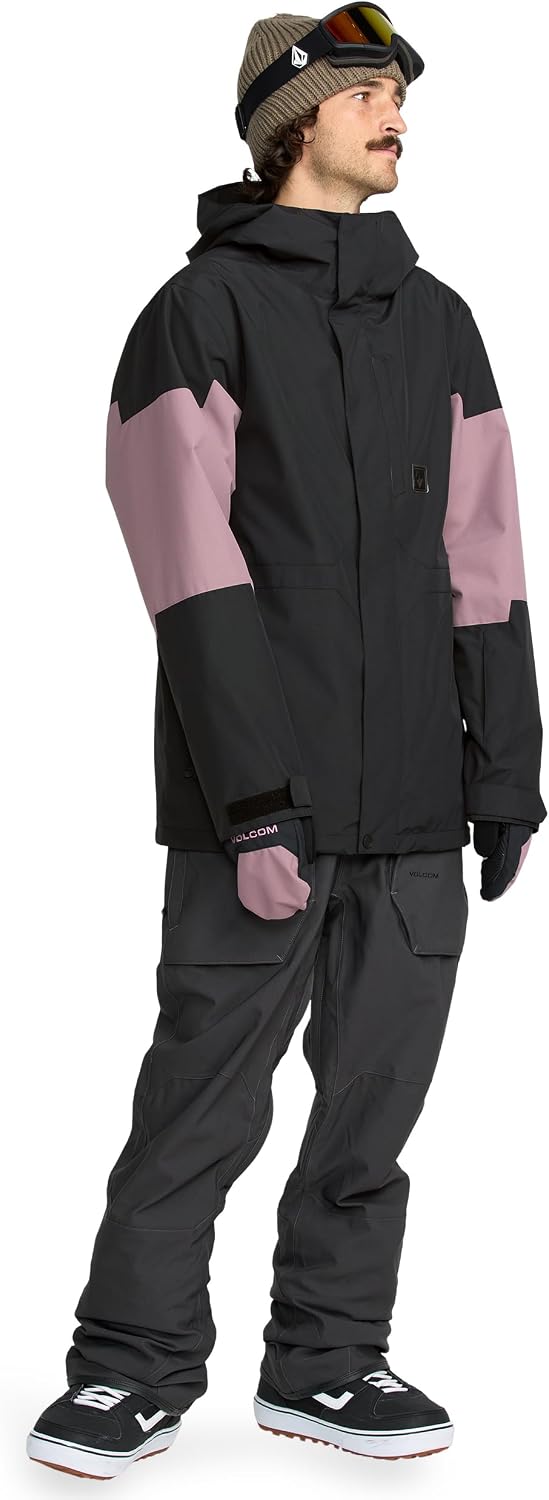 Volcom Men's Primry Shell Snowboard Winter Ski Jacket Pale Mauve