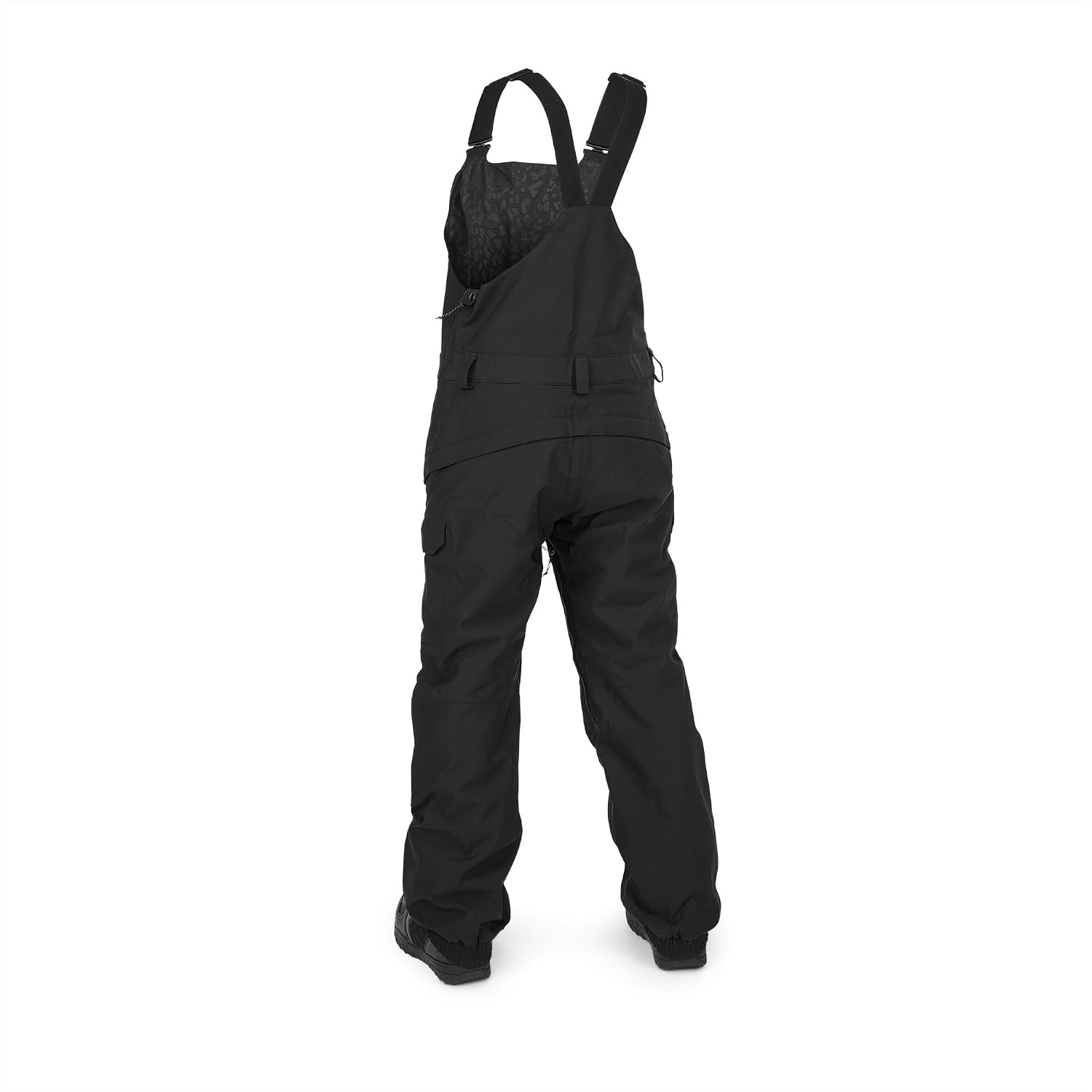 Volcom Women's Creston Stretch Snowboard Ski Bib Overall Snowpant Black S4