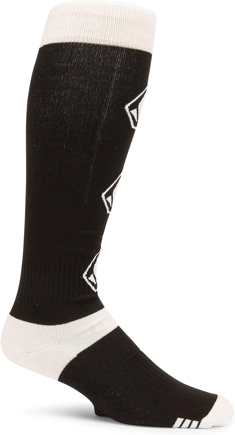 Volcom Men's Heavy Weight Snowboard Ski Sock Black S3