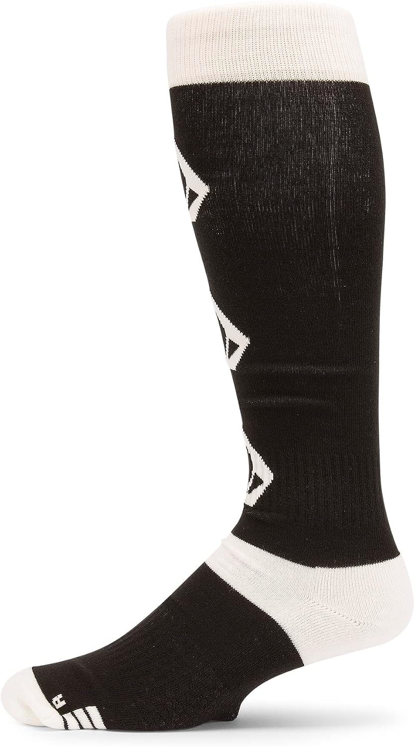 Volcom Men's Heavy Weight Snowboard Ski Sock Black S3