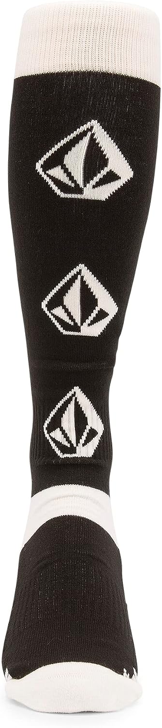 Volcom Men's Heavy Weight Snowboard Ski Sock Black S3