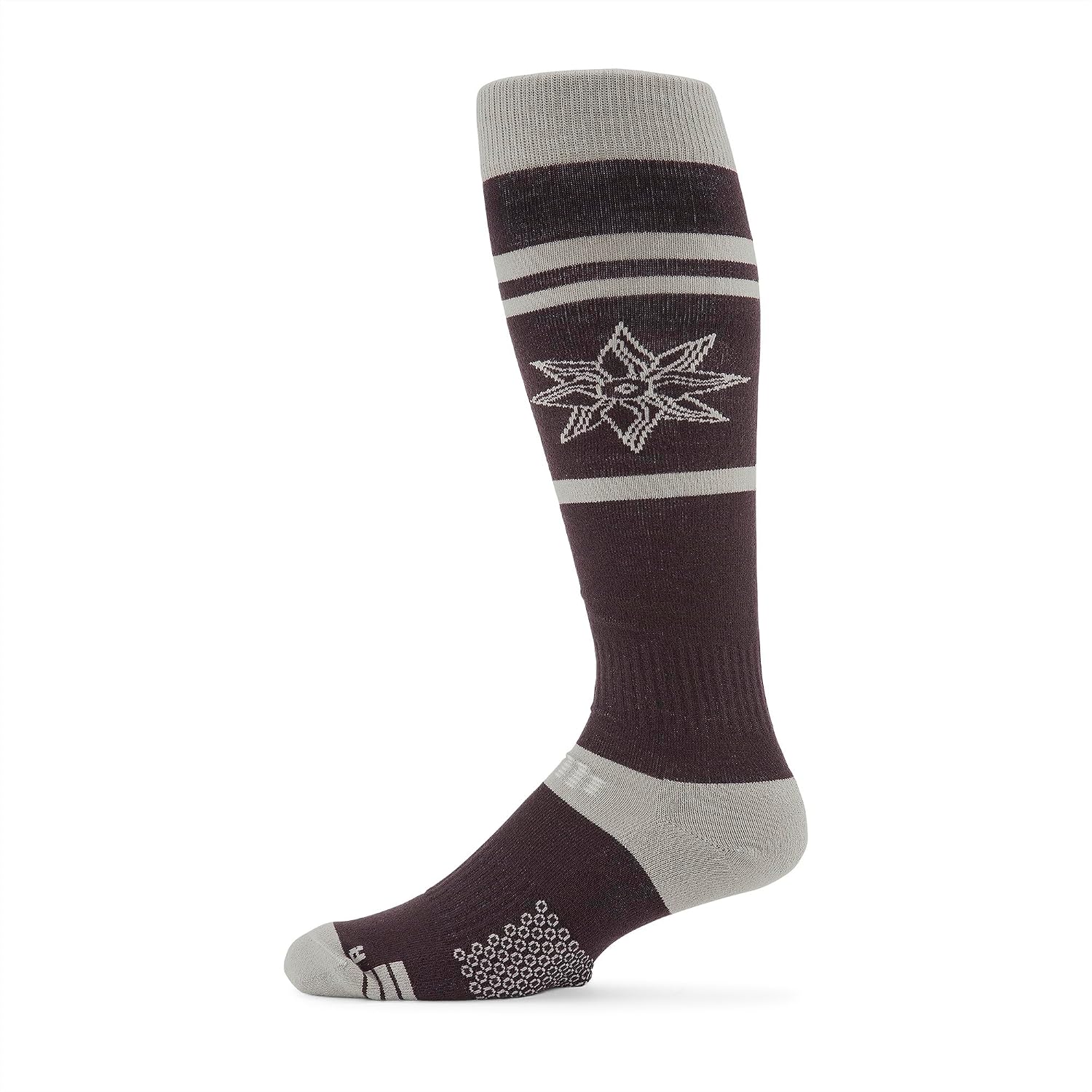 Volcom Men's Heavy Weight Snowboard Ski Sock Maroon S4