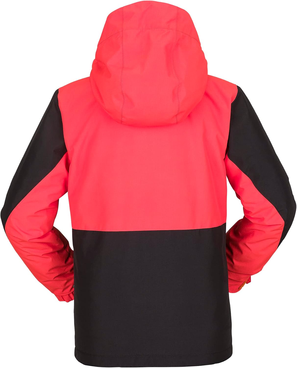 Volcom Boys' Vernon Insulated Snowboard Winter Jacket Orange Shock S3