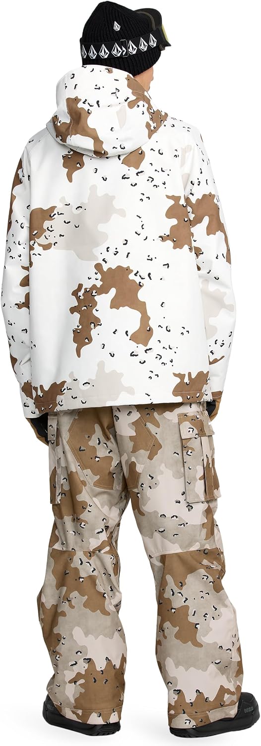 Volcom Men's 2836 Insulated Snowboard Jacket White